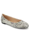 Journee Collection Womens Kavn Flat - Snake