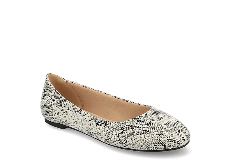 Journee Collection Womens Kavn Flat - Snake 1 Journee Collection Womens Kavn Flat - Snake