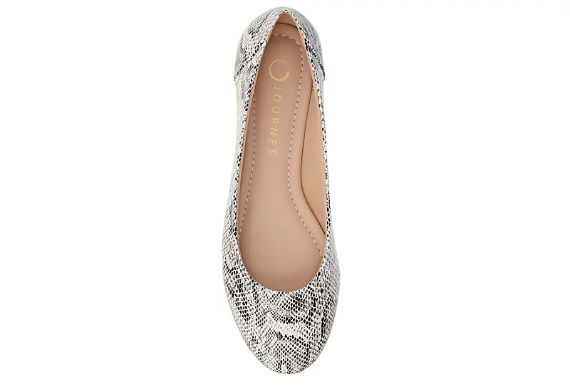 Journee Collection Womens Kavn Flat - Snake 6 Journee Collection Womens Kavn Flat - Snake - Image 6