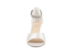 Journee Collection Womens Connor Wedge Sandal - White -Theydude Store US 01 102219 02