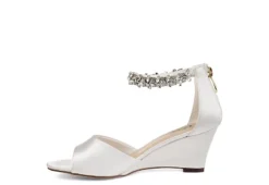 Journee Collection Womens Connor Wedge Sandal - White -Theydude Store US 01 102219 03