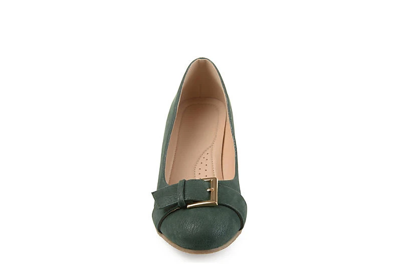 Journee Collection Womens Graysn Pump - Green 3 Journee Collection Womens Graysn Pump - Green - Image 3