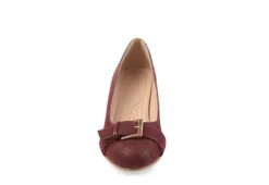 Journee Collection Womens Graysn Pump - Wine -Theydude Store US 01 102246 02