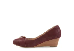 Journee Collection Womens Graysn Pump - Wine -Theydude Store US 01 102246 03