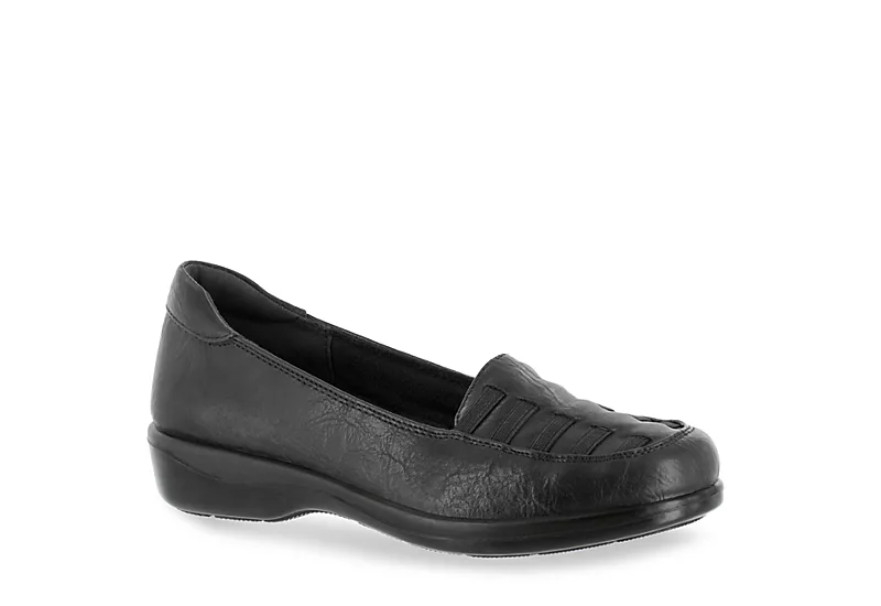 Easy Street Womens Genesis Loafer - Black 1 Easy Street Womens Genesis Loafer - Black