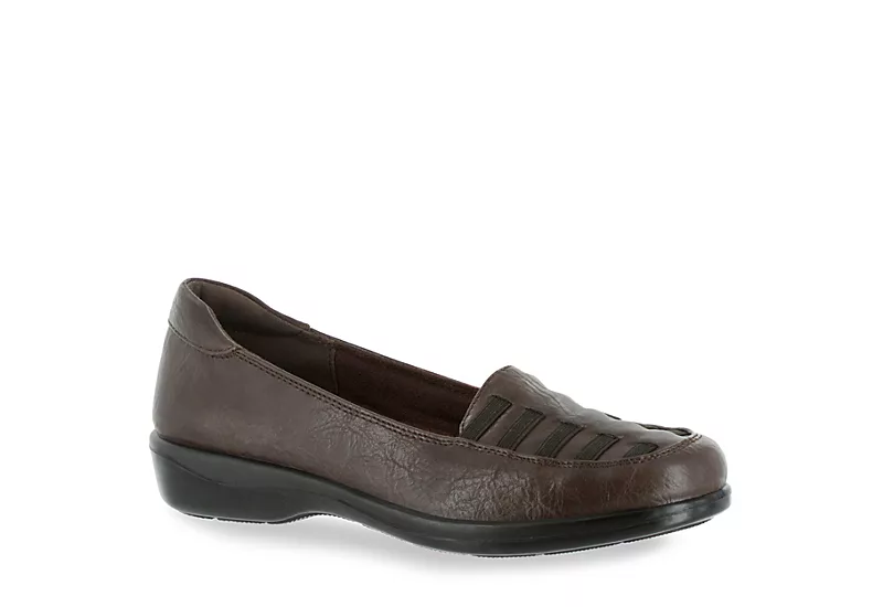 Easy Street Womens Genesis Loafer - Brown 1 Easy Street Womens Genesis Loafer - Brown