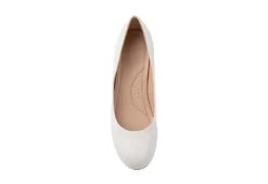 Journee Collection Womens Saar Pump - White -Theydude Store US 01 103360 05