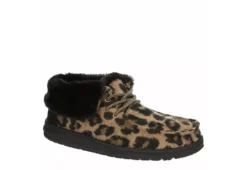 Heydude Womens Britt Slip On Sneaker - Leopard