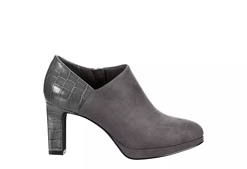 Xappeal Womens Ayla Bootie - Grey 2 Xappeal Womens Ayla Bootie - Grey - Image 2