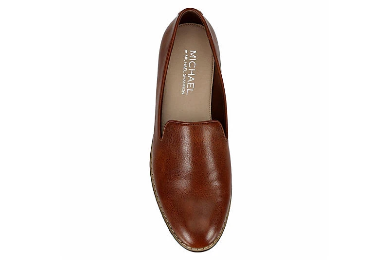 Michael By Michael Shannon Womens Sherrill Loafer - Cognac 6 Michael By Michael Shannon Womens Sherrill Loafer - Cognac - Image 6
