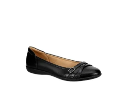 Lauren Blakwell Womens Leonora Flat - Black