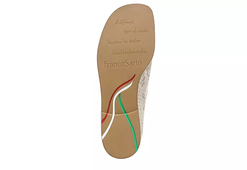 Franco Sarto Womens Bocca Bling Loafer - Beige 7 Franco Sarto Womens Bocca Bling Loafer - Beige - Image 7