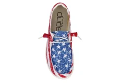 Heydude Womens Wendy Slip On Sneaker - Red -Theydude Store US 01 104700 05