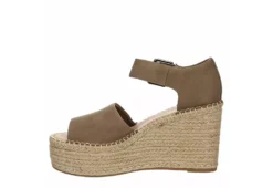 Michael By Michael Shannon Womens Giulia Wedge Sandal - Taupe -Theydude Store US 01 105204 03