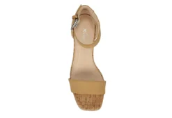 Xappeal Womens Amora Wedge Sandal - Tan -Theydude Store US 01 105214 05