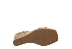 Xappeal Womens Amora Wedge Sandal - Tan -Theydude Store US 01 105214 06