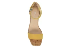 Xappeal Womens Amora Wedge Sandal - Yellow -Theydude Store US 01 105215 05