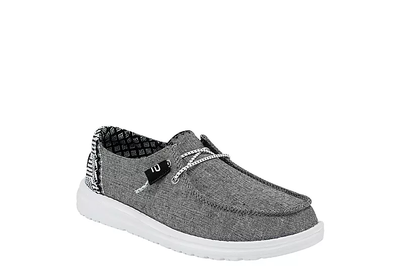 Heydude Womens Wendy Slip On Sneaker - Dark Grey 1 Heydude Womens Wendy Slip On Sneaker - Dark Grey