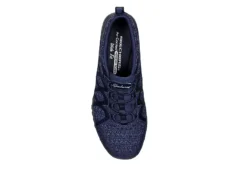 Skechers Womens Breathe Easy Infi-knity Slip On Sneaker - Navy -Theydude Store US 01 105668 03