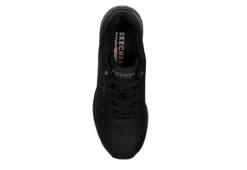 Skechers Womens Million Air Elevated Air Sneaker - Black -Theydude Store US 01 105671 03