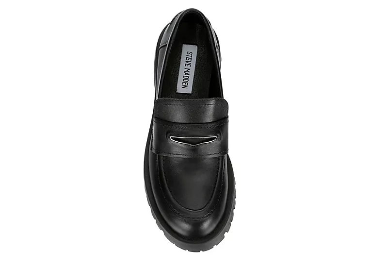 Steve Madden Womens Lawrence Loafer - Black 6 Steve Madden Womens Lawrence Loafer - Black - Image 6