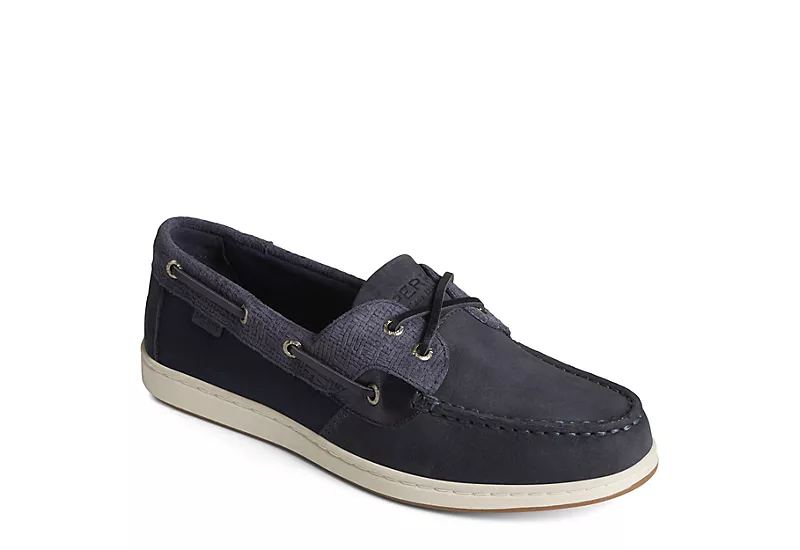 Sperry Womens Coastfish 2-eye Boat Shoe - Navy 1 Sperry Womens Coastfish 2-eye Boat Shoe - Navy