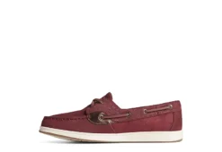 Sperry Womens Coastfish 2-eye Boat Shoe - Burgundy -Theydude Store US 01 105707 02