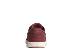 Sperry Womens Coastfish 2-eye Boat Shoe - Burgundy -Theydude Store US 01 105707 03