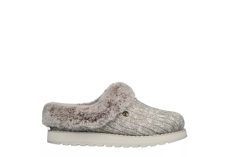 Skechers Womens Keepsakes Ice Angel Slipper - Brown 2 Skechers Womens Keepsakes Ice Angel Slipper - Brown - Image 2