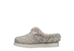 Skechers Womens Keepsakes Ice Angel Slipper - Brown 9 Skechers Womens Keepsakes Ice Angel Slipper - Brown -Theydude Store US 01 105824 02