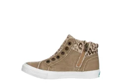 Blowfish Womens Kora High Top Sneaker - Taupe -Theydude Store US 01 105833 03