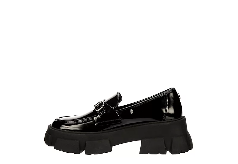 Steve Madden Womens Trifecta Loafer - Black 4 Steve Madden Womens Trifecta Loafer - Black - Image 4