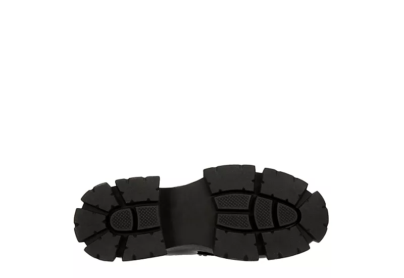 Steve Madden Womens Trifecta Loafer - Black 7 Steve Madden Womens Trifecta Loafer - Black - Image 7