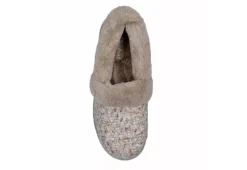 Skechers Womens Cozy Campfire Lazy Sunday Slipper - Taupe -Theydude Store US 01 106022 03
