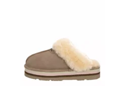 Bearpaw Womens Retro Loki Slipper - Stone -Theydude Store US 01 106038 03