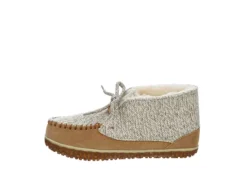 Minnetonka Womens Jenn Bootie Slipper - Tan -Theydude Store US 01 106040 03
