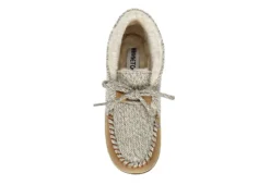Minnetonka Womens Jenn Bootie Slipper - Tan -Theydude Store US 01 106040 05