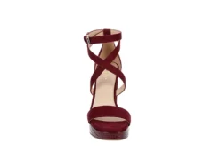 Limelight Womens Lainey Platform Sandal - Wine 9 Limelight Womens Lainey Platform Sandal - Wine -Theydude Store US 01 106134 02