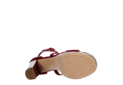 Limelight Womens Lainey Platform Sandal - Wine 13 Limelight Womens Lainey Platform Sandal - Wine -Theydude Store US 01 106134 06