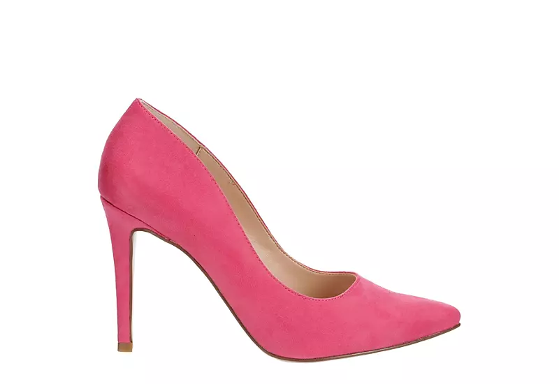 Michael By Michael Shannon Womens Ryleigh Pump - Bright Pink 2 Michael By Michael Shannon Womens Ryleigh Pump - Bright Pink - Image 2
