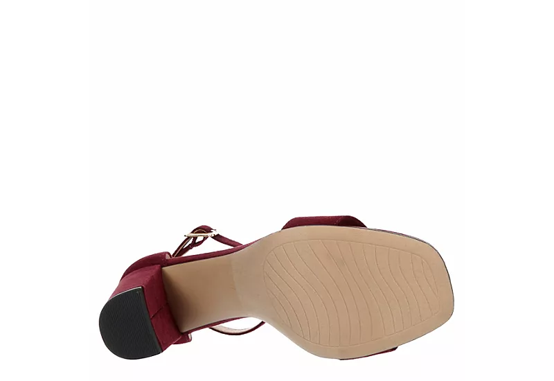Michael By Michael Shannon Womens Stella Sandal - Wine 7 Michael By Michael Shannon Womens Stella Sandal - Wine - Image 7