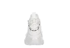 Steve Madden Womens Ecker Sneaker - White 9 Steve Madden Womens Ecker Sneaker - White -Theydude Store US 01 106176 02