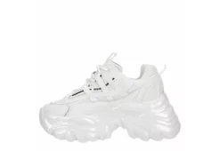 Steve Madden Womens Ecker Sneaker - White 10 Steve Madden Womens Ecker Sneaker - White -Theydude Store US 01 106176 03