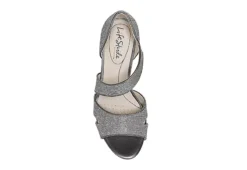 Lifestride Womens Mega Platform Sandal - Pewter -Theydude Store US 01 106179 05