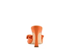 Marc Fisher Womens Demar Slide Sandal - Orange -Theydude Store US 01 106243 02