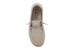 Heydude Womens Wendy Slip On Sneaker - Taupe -Theydude Store US 01 106247 04