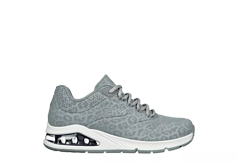 Skechers Womens Uno 2 Sneaker - Grey 2 Skechers Womens Uno 2 Sneaker - Grey - Image 2