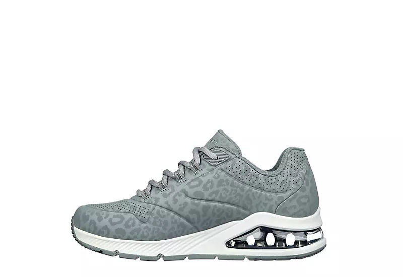 Skechers Womens Uno 2 Sneaker - Grey 3 Skechers Womens Uno 2 Sneaker - Grey - Image 3