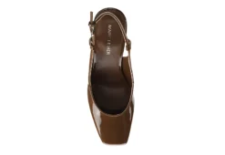 Marc Fisher Womens Valana Pump - Dark Tan 10 Marc Fisher Womens Valana Pump - Dark Tan -Theydude Store US 01 106394 03