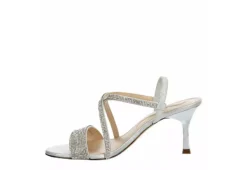 N By Nina Womens Lourdes Sandal - Silver -Theydude Store US 01 106400 03